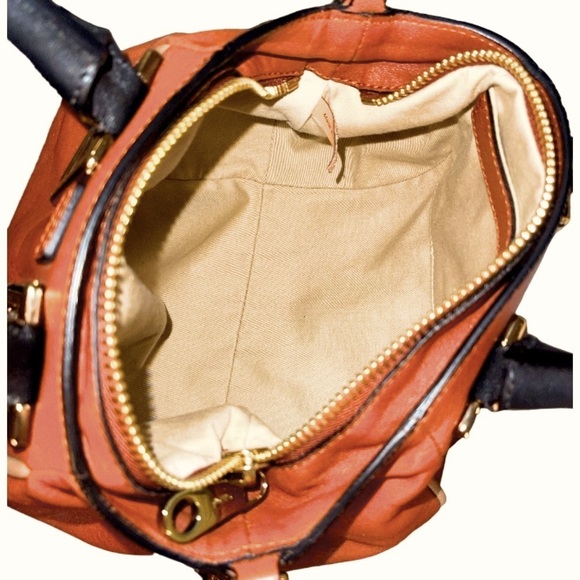 Authentic CHLOE Cognac Mini Ethel 2-Way - Picture 6 of 15